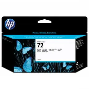 HP Originaltinte C9370A, HP 72, Fotoschwarz, 130 ml, HP Designjet T1100, T770